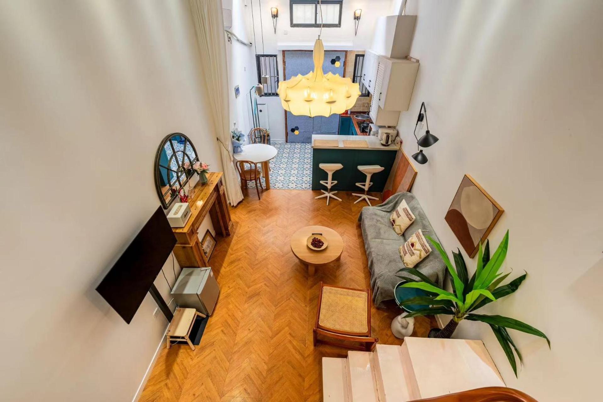 Downtown Blossom B&b- Yongkang Road Проживание в семье